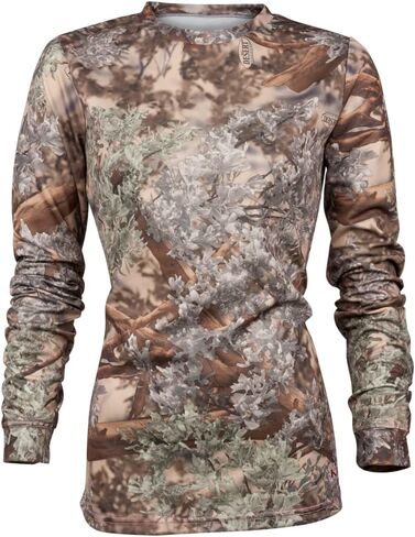 King's Camo Ladies Hunter Series Long Sleeve Camo Tee in Kuwait