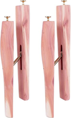 FootFitter Cedar Boot Shaft Shapers - Boot Tree Shaft Inserts for Men & Women, Keeps Boots From Creasing - USA Grown Cedar in Kuwait