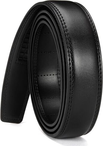 CHAOREN Ratchet Belt Strap Only 1 1/4", Replacement Leather Belt for 32mm Buckle in Kuwait