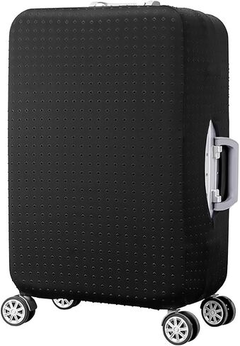7-Mi 3D Print Design Travel Suitcase Protector Trolley Case Cover 19"-30" Sleeve (M(Fits to 22"-24" Trolley Case), Giraffe(New Version)) in Kuwait