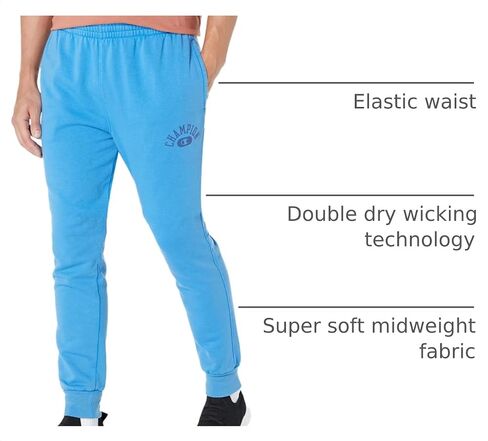 Champion Men's Jogger Pants, Vintage Wash Varsity Jogger Pants for Men, Best Comfortable Jogger Sweatpants for Men,30" Inseam in Kuwait