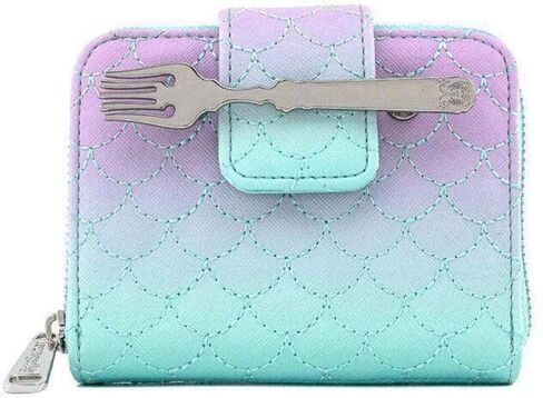Loungefly x Disney The Little Mermaid Ombre Scales Zip Around Wallet in Kuwait