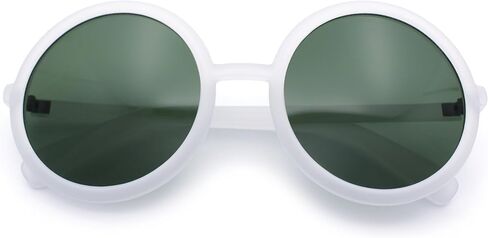 Womens Wizard Round Circle Lens Plastic Mod Fashion Sunglasses in Kuwait