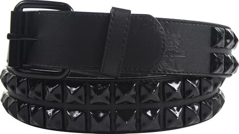 Punk Rock Classic Pyramid Studded Leather Belt by BodyPunks in Kuwait