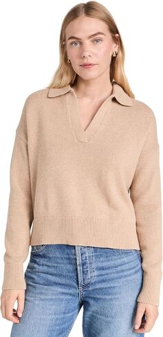 Velvet by Graham & Spencer Women's Lucie Cotton Cashmere Sweatshirt in Kuwait