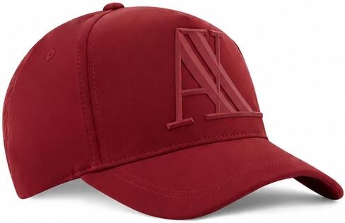 A|X ARMANI EXCHANGE mens 3d Rubber Ax Tonal Logo Hat Baseball Cap, Navy, One Size US in Saudi Arabia