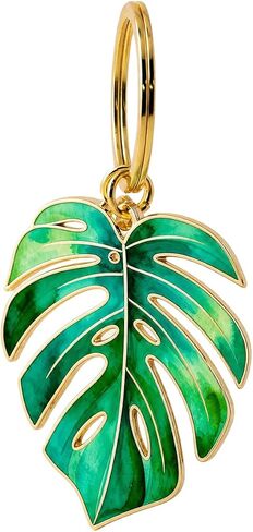 HAPPILY PLANTS Monstera Deliciosa Keychains, Plant Keychains in Kuwait