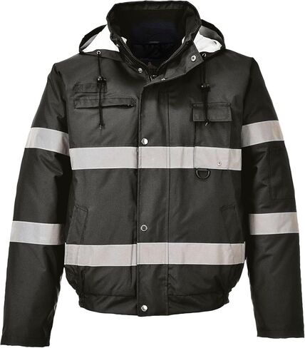 Portwest US434NARS Regular Fit Iona Lite Bomber Jacket, Small, Navy in Kuwait