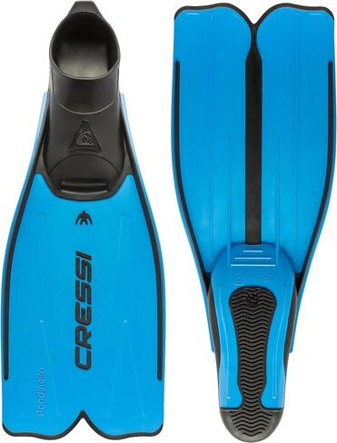 Cressi Adult Snorkeling Full Foot Pocket Fins, Good Thrust, Light Fin, Rondinella: designed and made in Italy in Kuwait