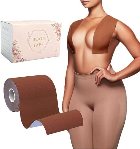 Boob Tape, Boobytape for Breast Lift l Sweat-Proof, Skin-Friendly with Safe Medical Material, Bob Tape for Large Breasts in Kuwait