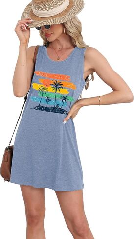 Womens Vacation Adventure Tank Tops Take Me to Mountain Natural Scenery Animal Graphic Tank Summer Sleeveless Tops in Kuwait
