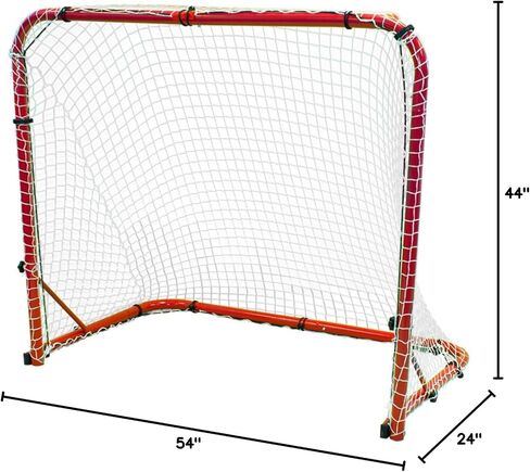 Park & Sun Sports "Street Ice Hockey Goal with Folding Steel Frame and Nylon Bungee Slip Net in Kuwait