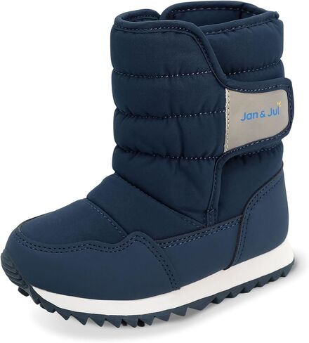 JAN & JUL Kids Toasty-Dry Water Resistant Tall Snow Puffer Boots Boys Girls in Kuwait