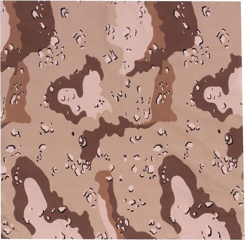 Rothco Bandana, Camouflage, 27'' x 27'' in Kuwait