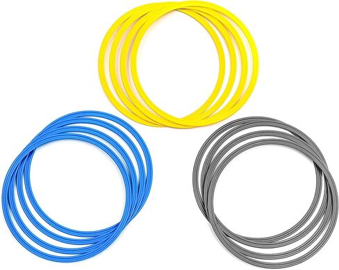 Speed & Agility Training Rings - Set of 12 by Trademark Innovations in Kuwait