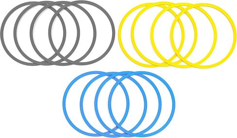 Speed & Agility Training Rings - Set of 12 by Trademark Innovations in Kuwait