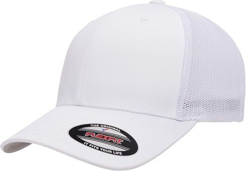 Flexfit Standard Ultrafibre Airmesh Fitted Trucker Hat, Royal, Small-Medium in Kuwait
