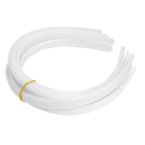 12ct 1" Wide Headbands for Women,White Head bands for Women's Hair-HipGirl Bulk Plain Craft Plastic Headbands for DIY Hair Band for Women's Hair (12pc 1" Wide Womens Headbands for Girls Teens Women) in Kuwait