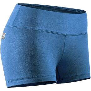 Women's 3"/ 5" Silicone No Ride Up Athletic Running Workout Shorts Active Yoga Volleyball WOD Compression Short Booty in Kuwait