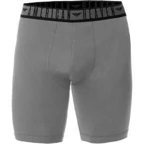 AMERICAN HEAVEN Men's Boxer Briefs | Ultra Soft Micro Fiber Stretch Fitted Boxer Brief -Pack of 6 in Kuwait