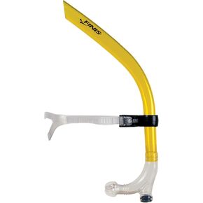FINIS Original Center-Mount Swimmer's Snorkel for Lap Swimming and Swim Training, Yellow, Adult in Kuwait