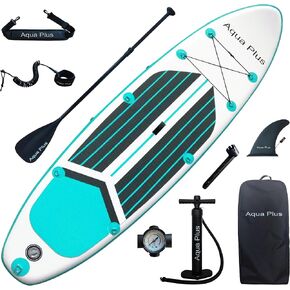 6inches Thick Inflatable SUP for All Skill Levels Stand Up Paddle Board,Paddle,Pump,ISUP Travel Backpack, Leash,Shoulder Strap,Youth,Adult Inflatable Paddle Board in Kuwait