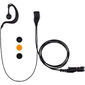 LEIMAXTE XPR 3500e XPR 3300e Earpiece for Motorola Radio XPR3500 XPR3000 XPR3300 with Mic PTT XPR 3300 3500 3300e 3500e Walkie Talkie Headset Security Acoustic Tube Surveillance Headphone in Kuwait