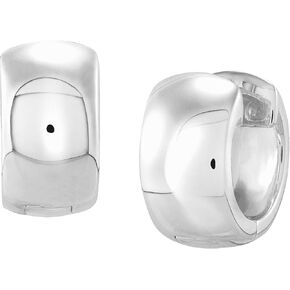 Silpada 'Wide Horizons' Huggie Hoop Earrings in Sterling Silver in Kuwait