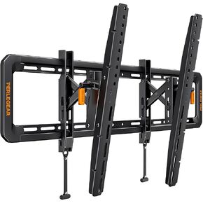 Perlegear UL-Listed Full Motion TV Wall Mount for 40–86 Inch Flat Curved TVs up to 132 lbs, 12″/16″ Wood Studs, TV Mount Bracket with Tool-Free Tilt, Swivel, Extension, Max VESA 600 x 400mm, PGLF15 in Kuwait