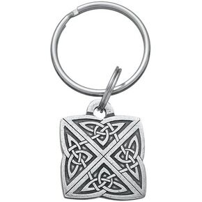 DANFORTH - Celtic Love Knot Keychain – Handcrafted Pewter Irish Keychain For Men and Women - 1 ¼", Made In USA in Kuwait