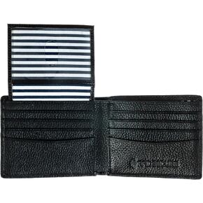 RFID Blocking Stylish Genuine Leather Wallet for Men - Excellent as Travel Bifold - Credit Card Protector in Kuwait