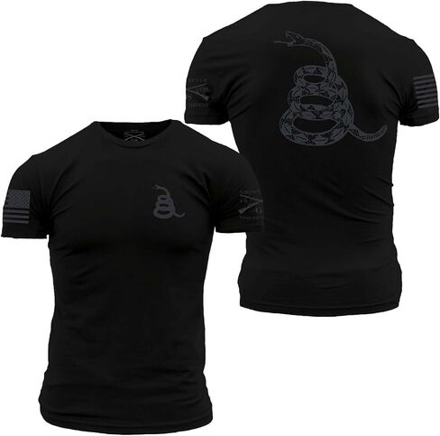 Grunt Style Concealed Gadsden Men's T-Shirt in Kuwait