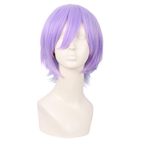 MapofBeauty 70cm Long Pink Wavy Cosplay Party Curly Wig (Rose Red) in Kuwait