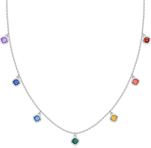 Yearace Choker Necklaces for Women S925 Sterling Silver Sideways Cross/Butterfly/Handcuffs/Infinity Interlocking/Chakra Choker Necklace Dainty Sideways Cross Necklace Jewelry Gift in Kuwait