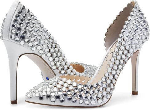 Jessica Simpson Womens Preppi Pointed Toe Slip On D'Orsay Heels in Kuwait