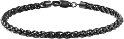 Van Heusen Men’s Stainless Steel 5mm Wheat Link Chain Bracelet in Kuwait