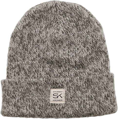 Stormy Kromer The SK Watch Cap - Fold-Up Brim Cold Weather Thermal Beanie Charcoal in Kuwait