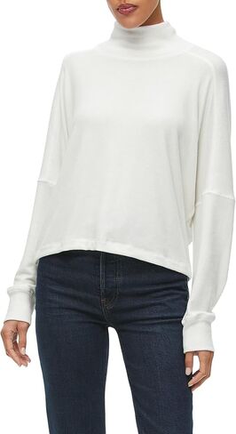 Michael Stars Women's Frida Mock Neck Top in Kuwait