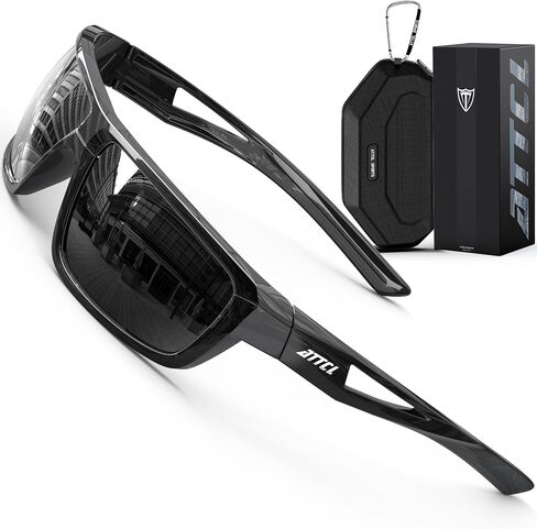 ATTCL Sports Polarized Sunglasses For Men Cycling Driving Fishing 100% UV Protection in Kuwait