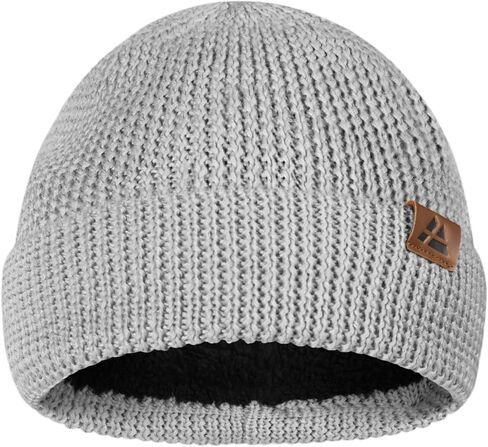 DANISH ENDURANCE Merino Wool Beanie, Fleece Lined Winter Hat for Men & Women Dark Grey 1-Pack in Kuwait