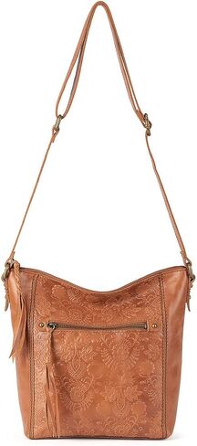The Sak Ashland Crossbody Purse - Women's Leather Handbag For Everyday & Travel - Cross Body With Adjustable Shoulder Strap in Kuwait