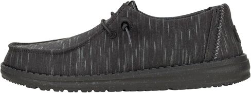 Hey Dude Women's Wendy Canvas Mono | Women’s Shoes | Women’s Slip-on Loafers | Comfortable & Light-Weight in Kuwait