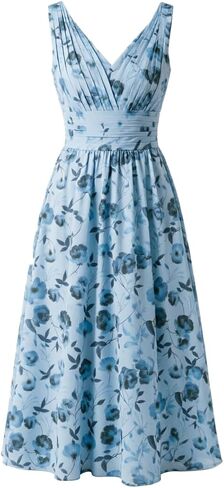 Little Girls Formal Pageant Party Dress Long Chiffon Flower Girl Dresses Wedding Junior Bridesmaid Sleeveless in Kuwait