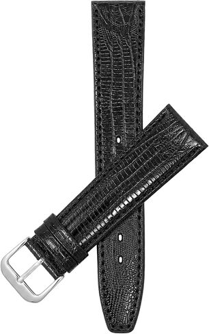 Bandini Leather Watch Band Strap - Lizard Pattern - Slim - 4 Colors - 10mm, 12mm, 14mm, 16mm, 18mm, 20mm in Kuwait