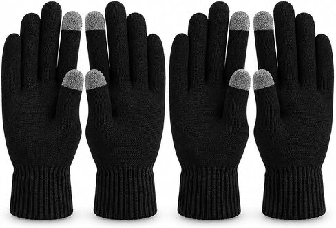 PitLite Knit Gloves Winter Magic Stretch Gloves Unisex Warm Full Fingers Gloves in Kuwait
