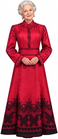 PAINEOMN Julieta Madrigal Costume Adult Abuela Alma Dress Women Halloween Grandma Cosplay Outfit in Kuwait
