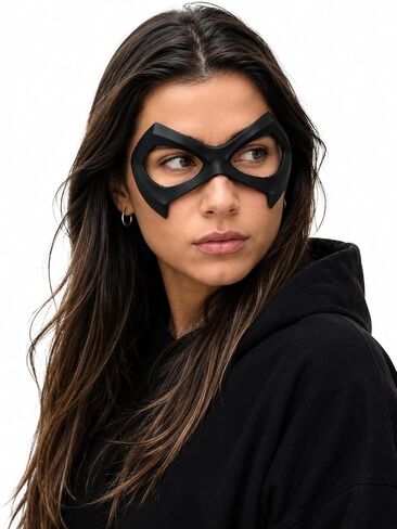 Black Cat Mask Halloween Costume Cosplay Batgirl Comic Con in Kuwait