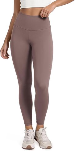 ODODOS Body-Hugging Workout Leggings with Back Pocket for Women, 25" /28" High Waist Yoga Pants in Kuwait