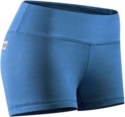 Women's 3"/ 5" Silicone No Ride Up Athletic Running Workout Shorts Active Yoga Volleyball WOD Compression Short Booty in Kuwait