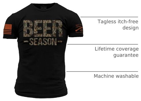 Grunt Style Realtree Edge® Beer Season Men's T-Shirt in Kuwait